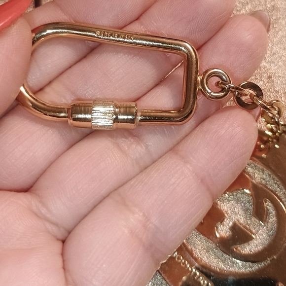 Gucci G Gold Tone Key/Charm Chain - Picture 6 of 9
